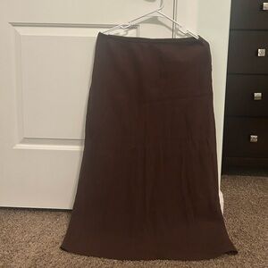 Elegant Brown Women's Skirt